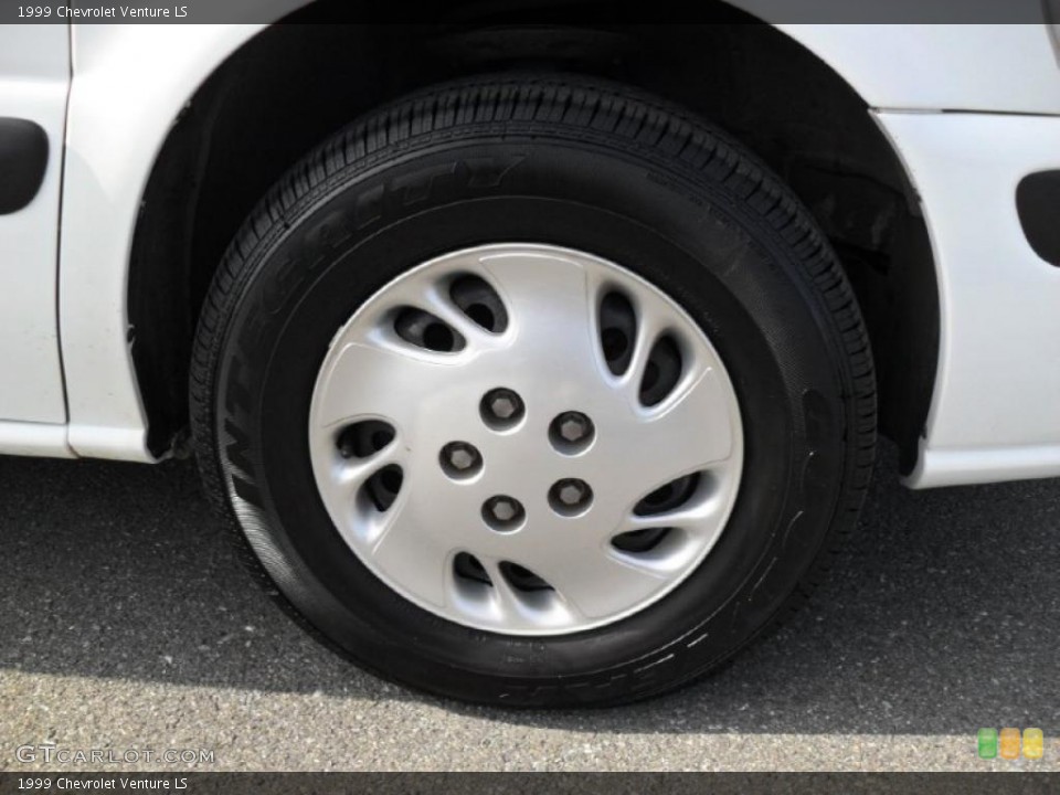 1999 Chevrolet Venture LS Wheel and Tire Photo #43803777