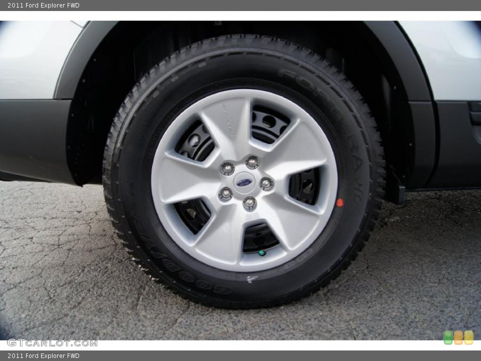 2011 Ford Explorer FWD Wheel and Tire Photo #43823389
