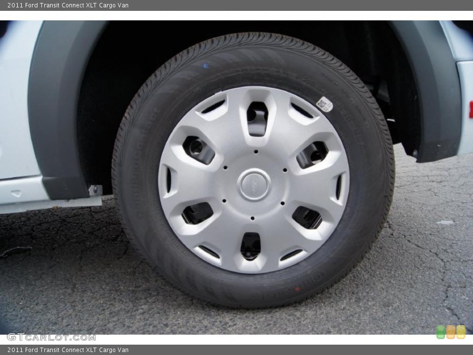 2011 Ford Transit Connect XLT Cargo Van Wheel and Tire Photo #43824573