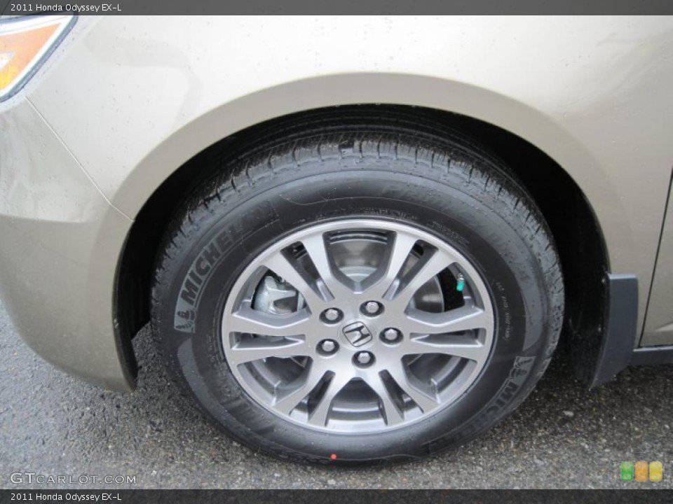 2011 Honda Odyssey EX-L Wheel and Tire Photo #43828709