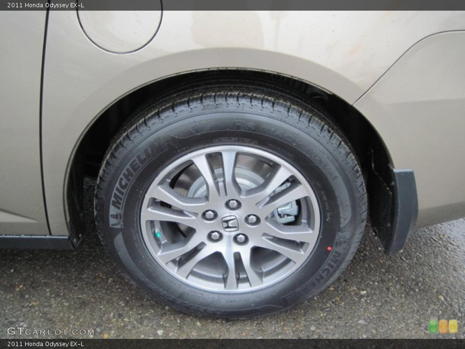 2011 Honda Odyssey EX-L Wheel and Tire Photo #43828722