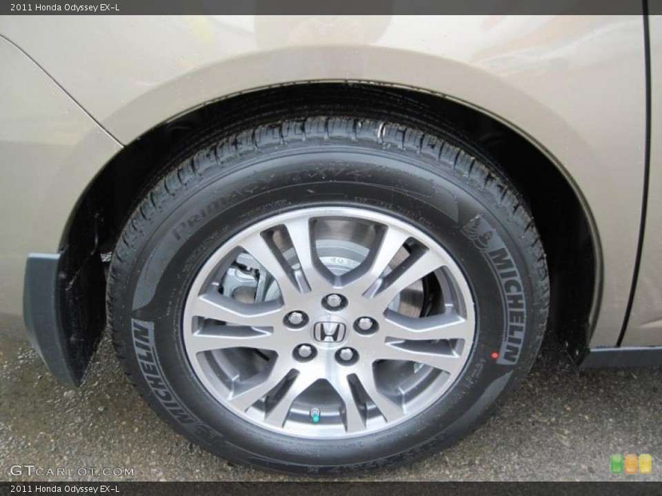 2011 Honda Odyssey EX-L Wheel and Tire Photo #43828733