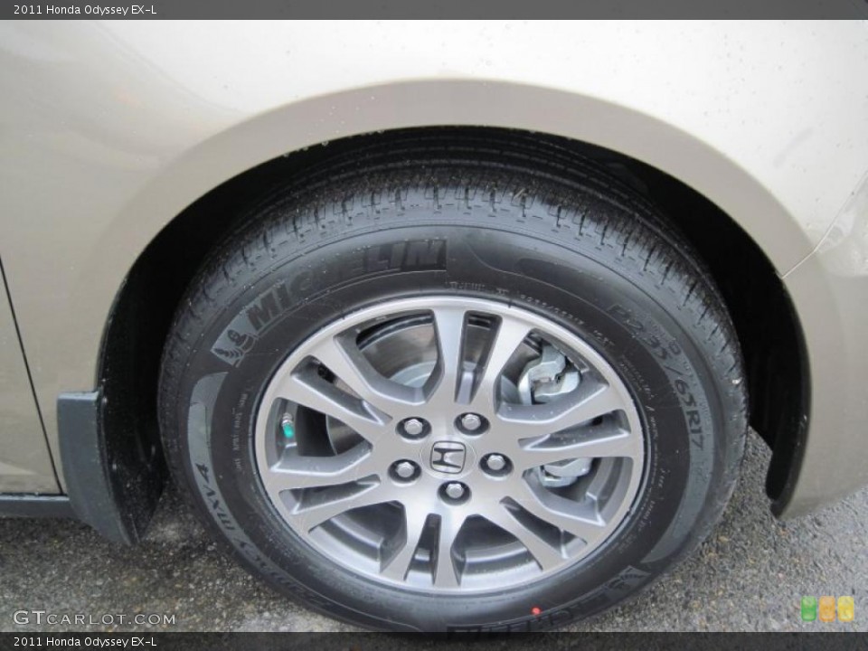 2011 Honda Odyssey EX-L Wheel and Tire Photo #43828746