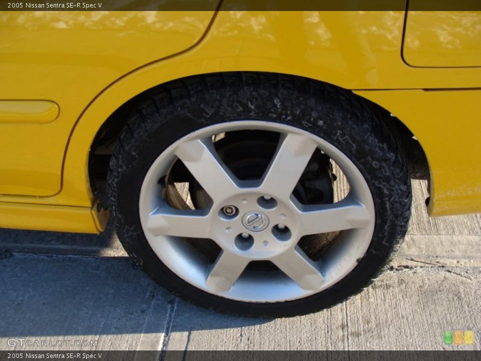 2005 Nissan Sentra SE-R Spec V Wheel and Tire Photo #43840845