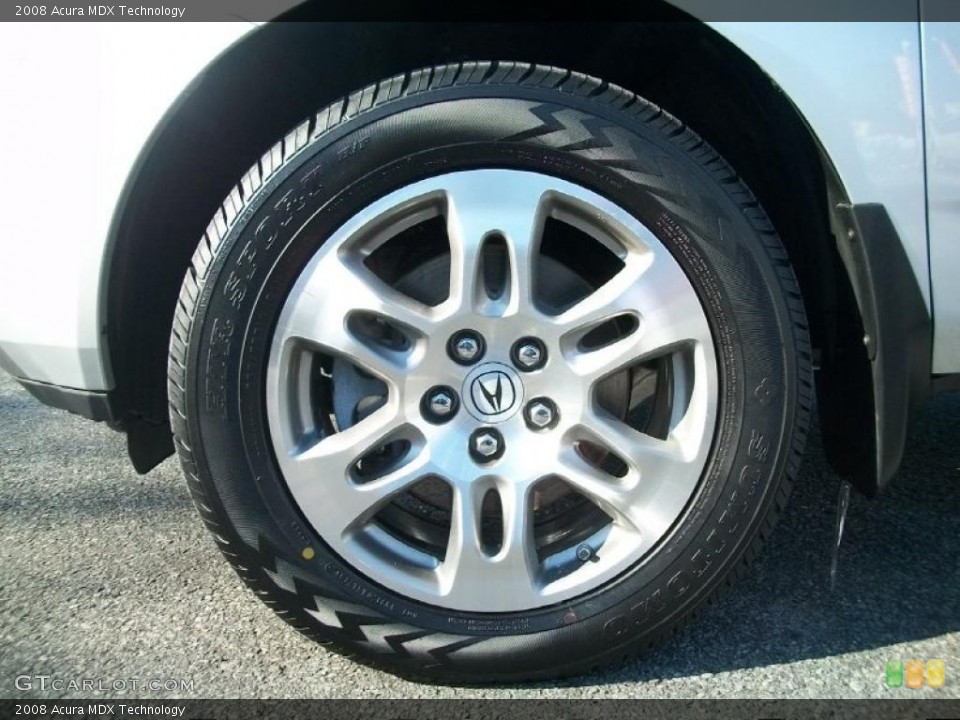 2008 Acura MDX Technology Wheel and Tire Photo #43844277