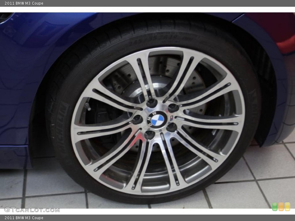 2011 BMW M3 Coupe Wheel and Tire Photo #43844687