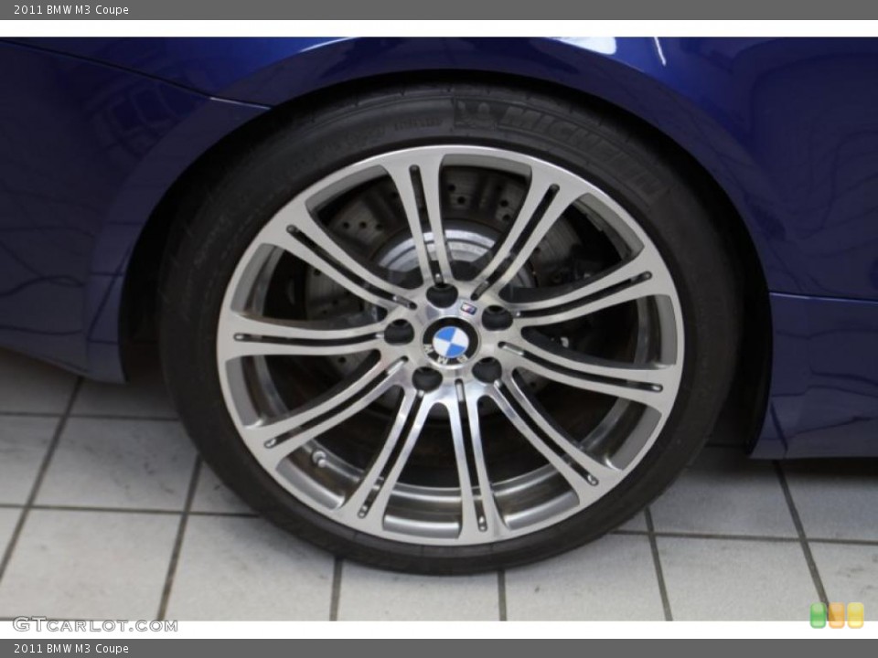 2011 BMW M3 Coupe Wheel and Tire Photo #43844701