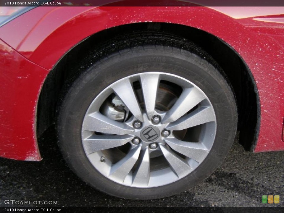 2010 Honda Accord EX-L Coupe Wheel and Tire Photo #43847641