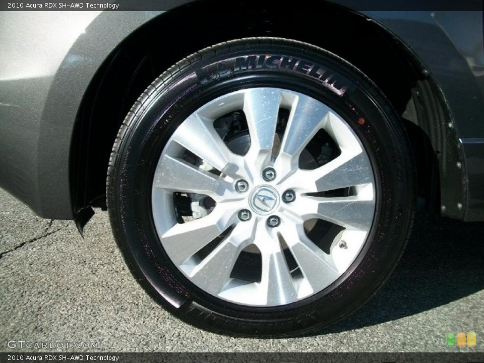 2010 Acura RDX SH-AWD Technology Wheel and Tire Photo #43848757