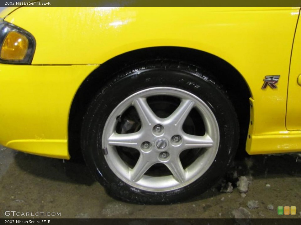 2003 Nissan Sentra SE-R Wheel and Tire Photo #43856825
