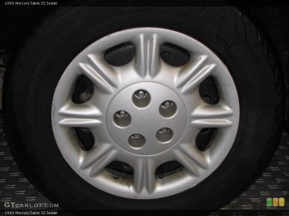 1999 Mercury Sable GS Sedan Wheel and Tire Photo #43860577