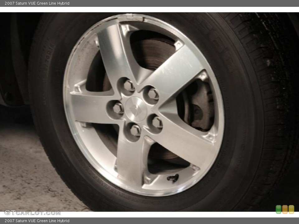 2007 Saturn VUE Green Line Hybrid Wheel and Tire Photo #43870461
