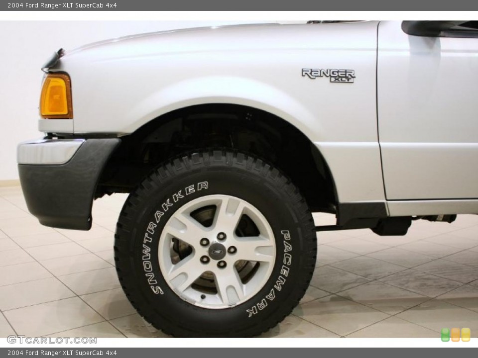 2004 Ford Ranger XLT SuperCab 4x4 Wheel and Tire Photo #43873049