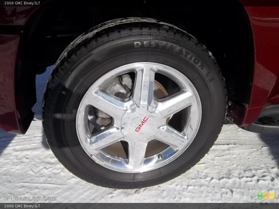 2009 GMC Envoy SLT Wheel and Tire Photo #43884334