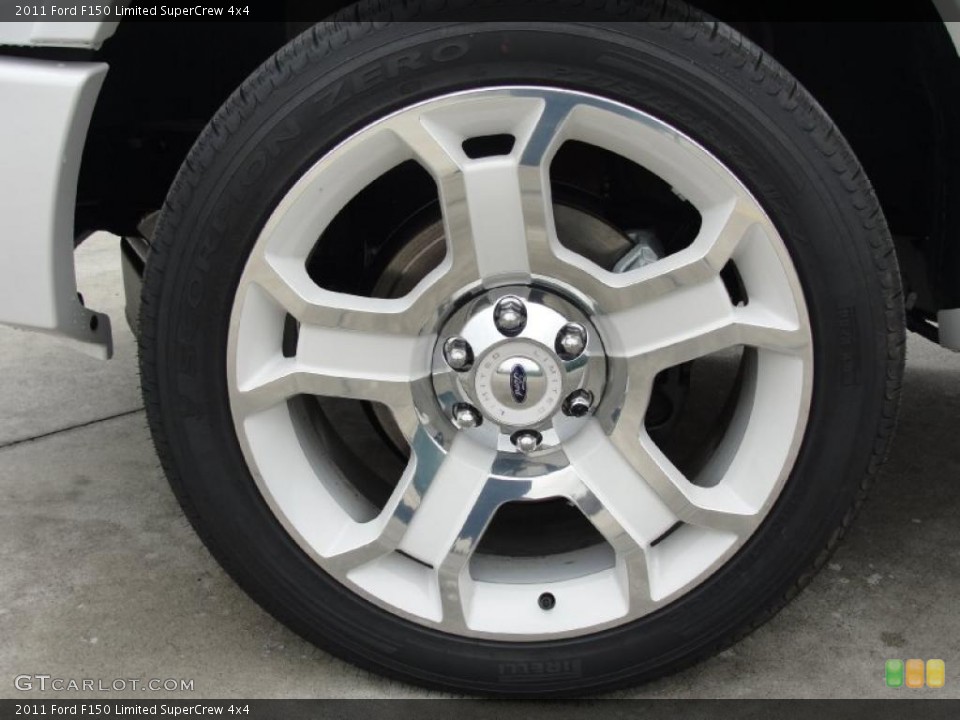 2011 Ford F150 Limited SuperCrew 4x4 Wheel and Tire Photo #43886391
