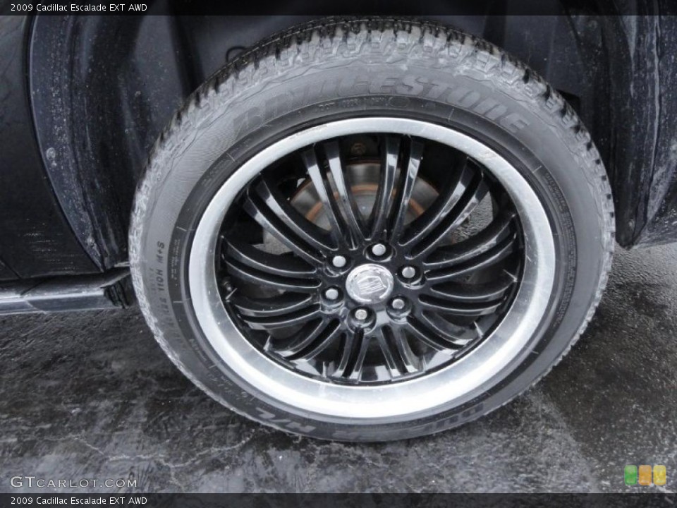 2009 Cadillac Escalade Custom Wheel and Tire Photo #43890209