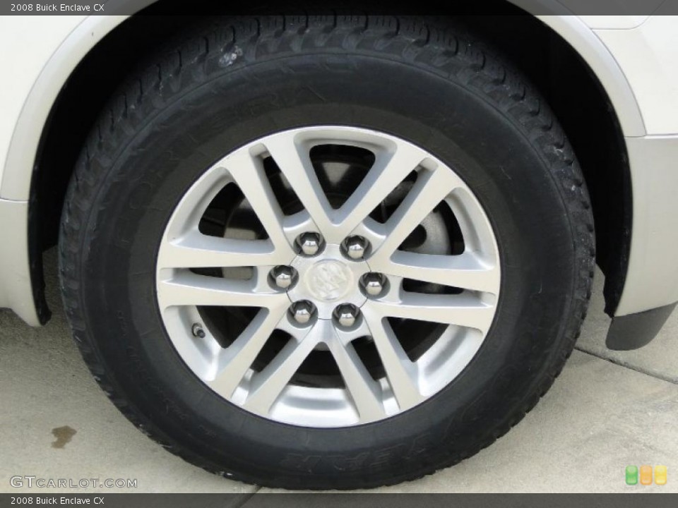 2008 Buick Enclave CX Wheel and Tire Photo #43937839