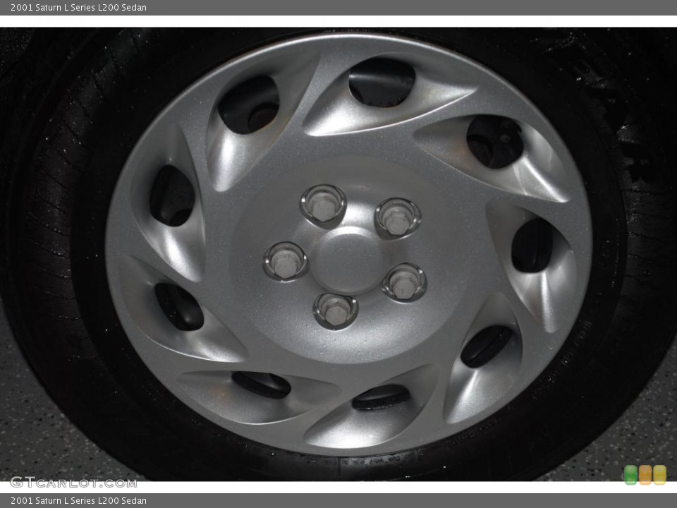 2001 Saturn L Series L200 Sedan Wheel and Tire Photo #43941695