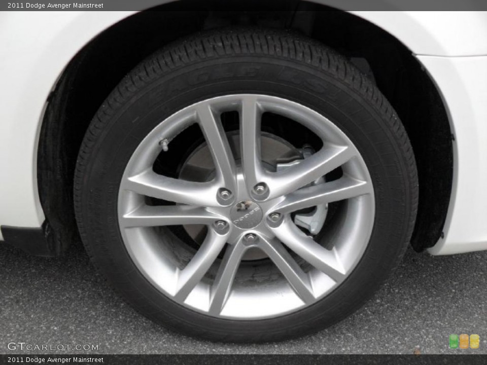 2011 Dodge Avenger Mainstreet Wheel and Tire Photo #43941715
