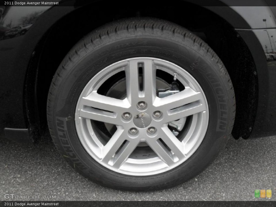 2011 Dodge Avenger Mainstreet Wheel and Tire Photo #43944807