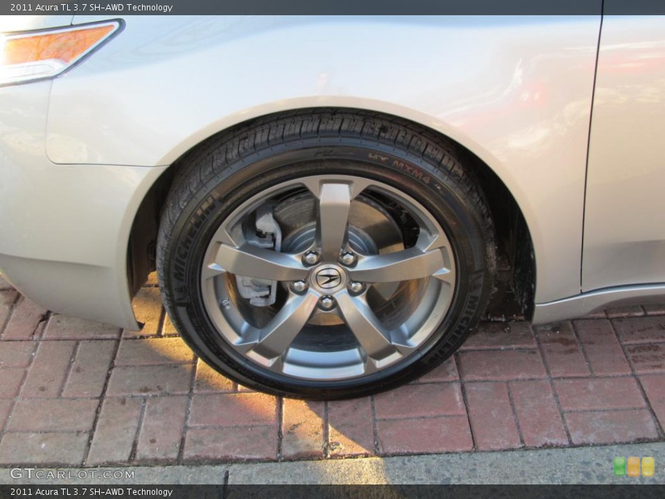 2011 Acura TL 3.7 SH-AWD Technology Wheel and Tire Photo #43948981