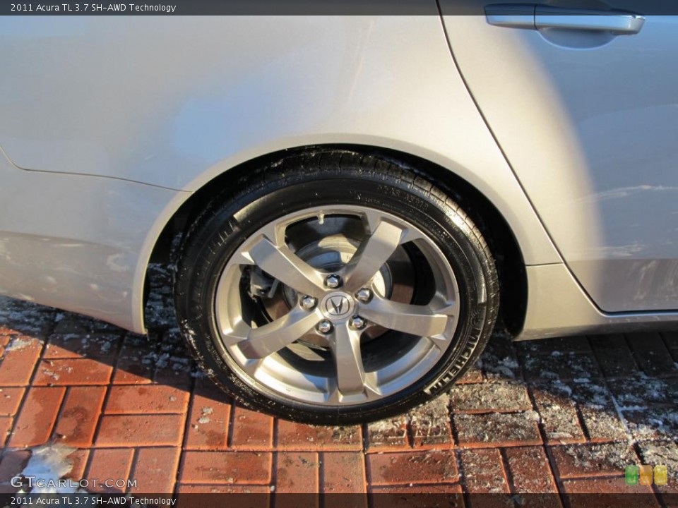 2011 Acura TL 3.7 SH-AWD Technology Wheel and Tire Photo #43949049