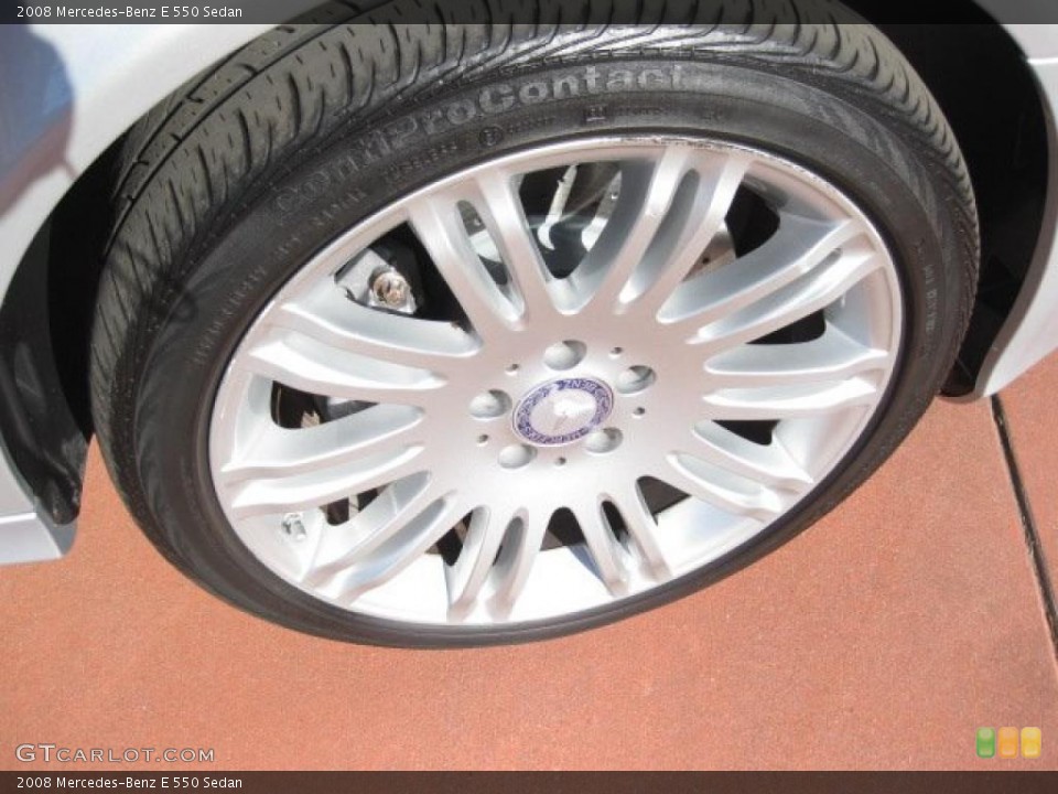 2008 Mercedes-Benz E 550 Sedan Wheel and Tire Photo #43953974