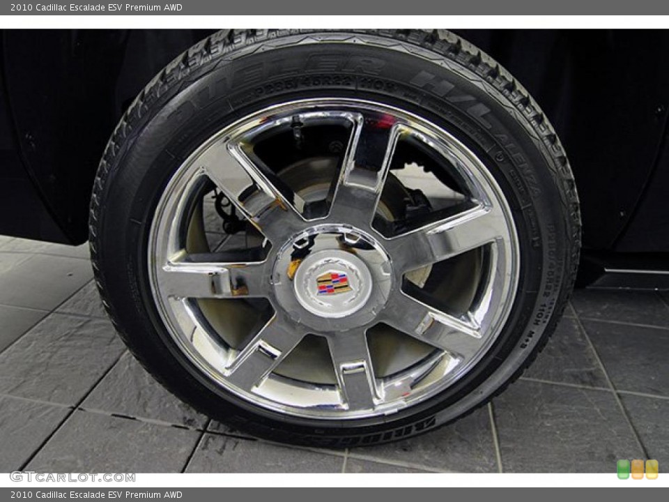2010 Cadillac Escalade ESV Premium AWD Wheel and Tire Photo #43959056