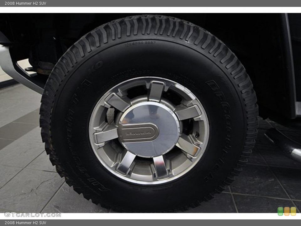 2008 Hummer H2 SUV Wheel and Tire Photo #43961088
