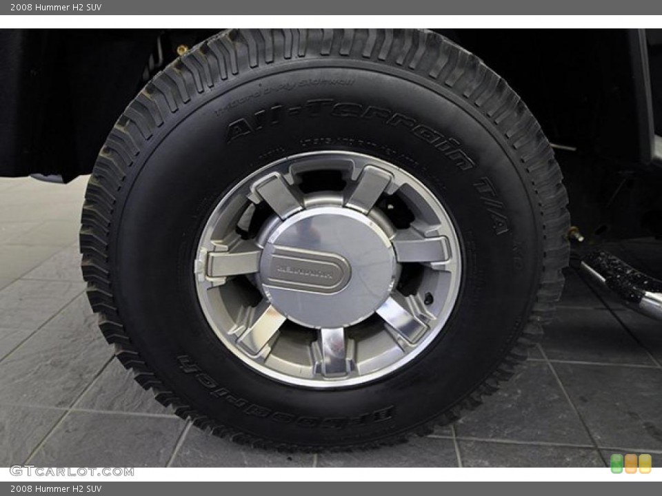 2008 Hummer H2 SUV Wheel and Tire Photo #43961190