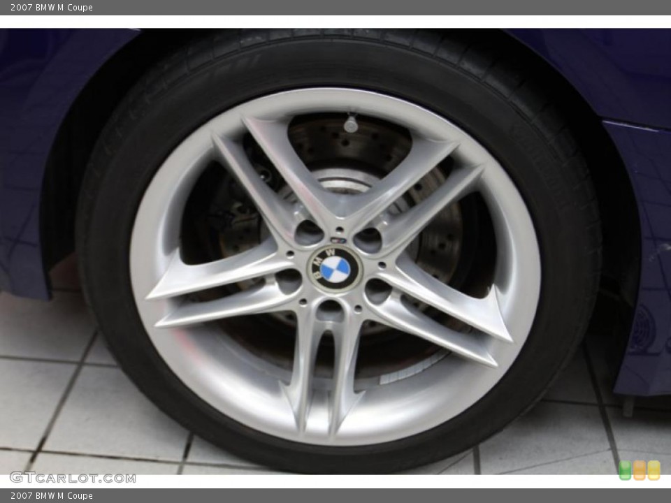 2007 BMW M Coupe Wheel and Tire Photo #43961909