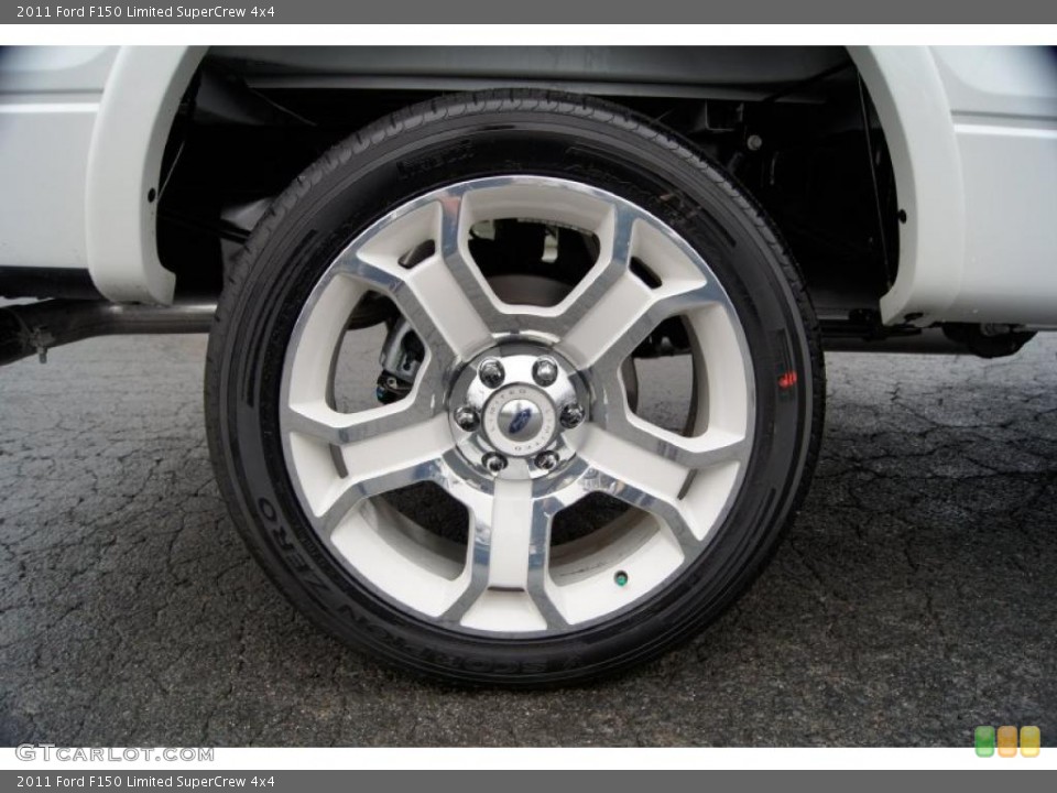 2011 Ford F150 Limited SuperCrew 4x4 Wheel and Tire Photo #43965909