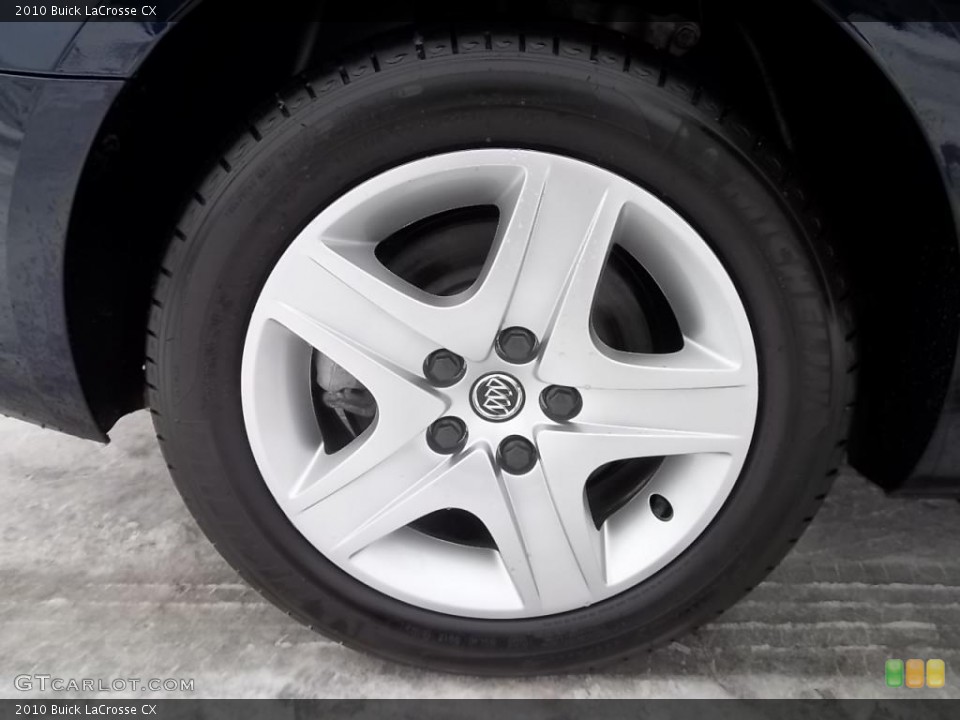 2010 Buick LaCrosse CX Wheel and Tire Photo #43987832