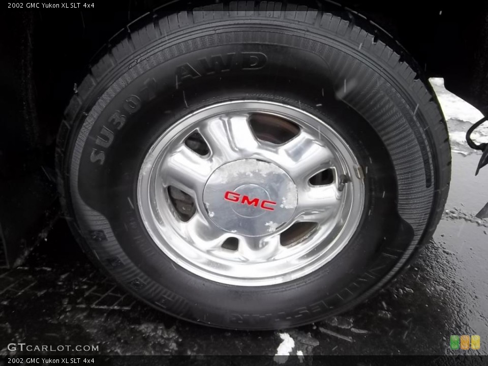 2002 GMC Yukon XL SLT 4x4 Wheel and Tire Photo #43989924