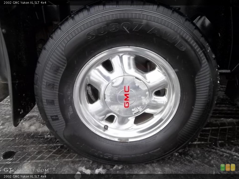 2002 GMC Yukon XL SLT 4x4 Wheel and Tire Photo #43989928