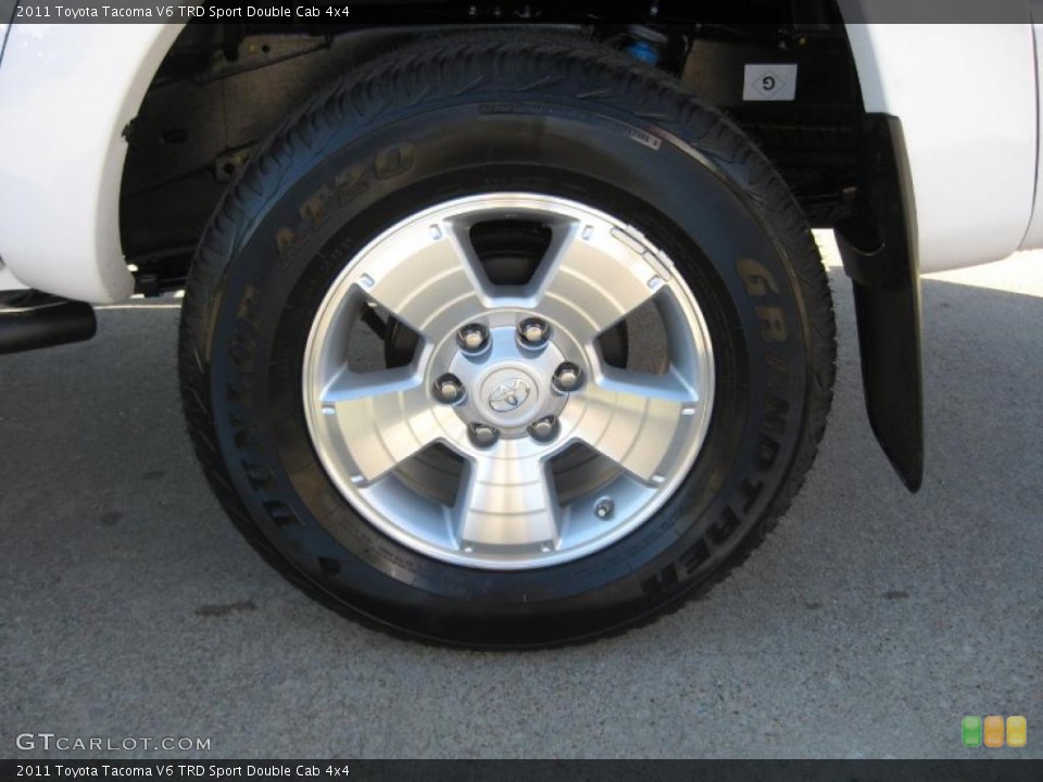 2011 Toyota Tacoma V6 TRD Sport Double Cab 4x4 Wheel and Tire Photo #44014449