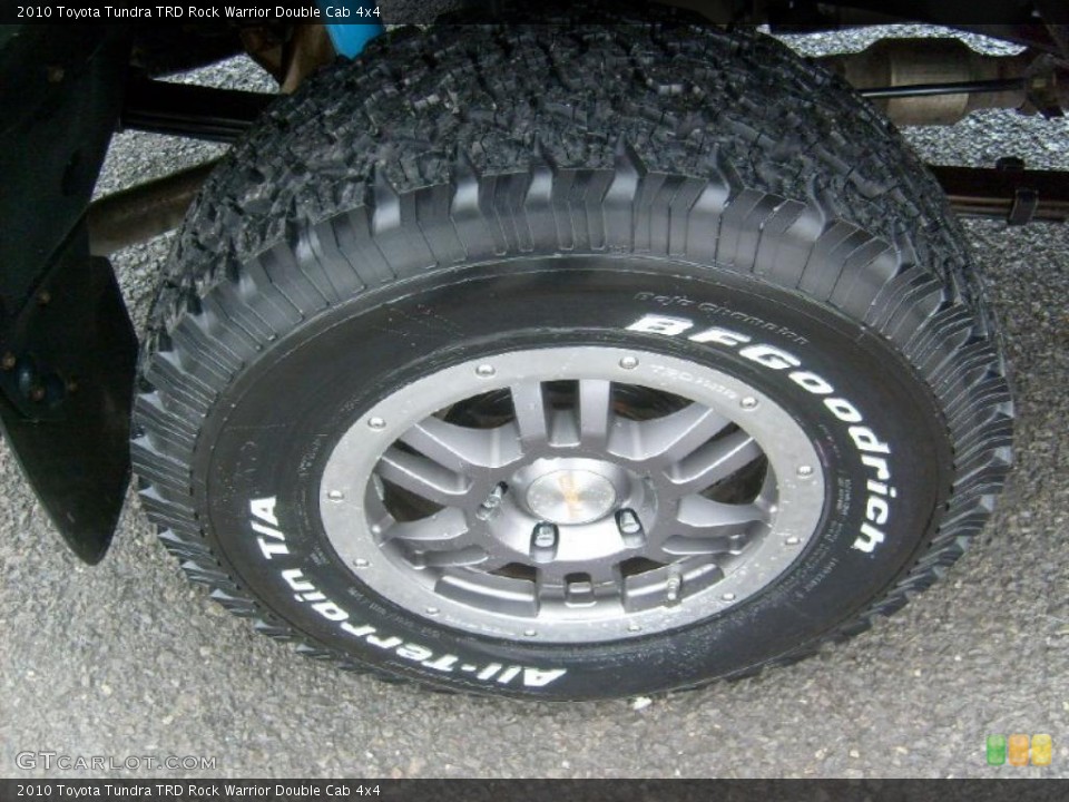 2010 Toyota Tundra TRD Rock Warrior Double Cab 4x4 Wheel and Tire Photo #44025118