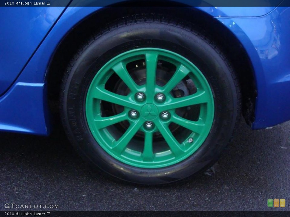 2010 Mitsubishi Lancer ES Wheel and Tire Photo #44044516