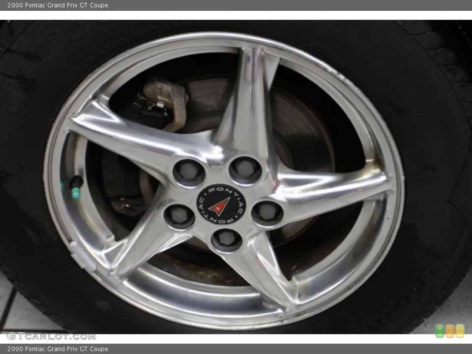 2000 Pontiac Grand Prix GT Coupe Wheel and Tire Photo #44046168
