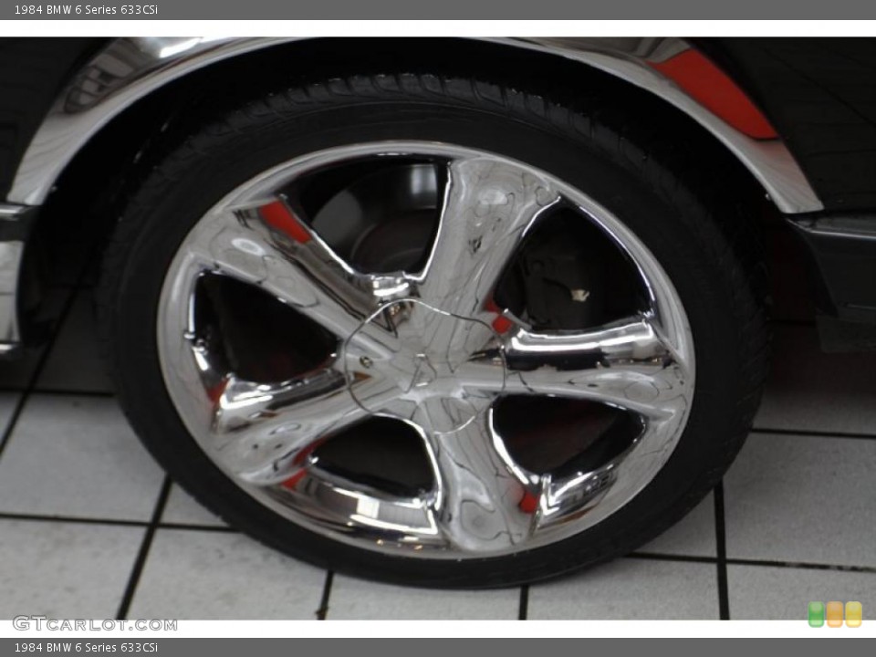 1984 BMW 6 Series Custom Wheel and Tire Photo #44047376