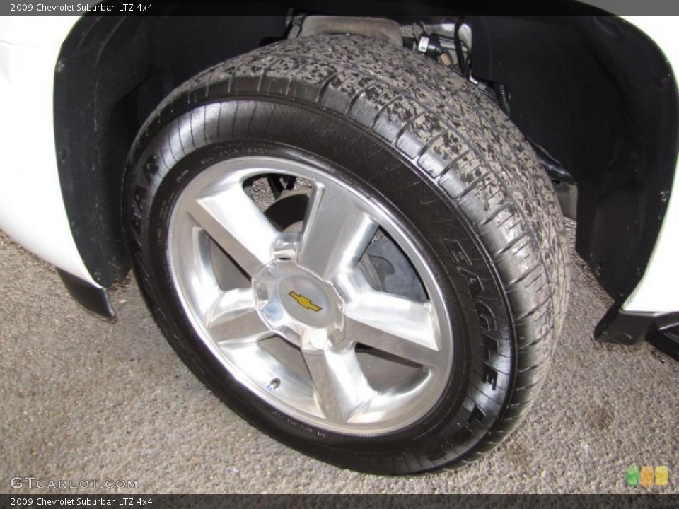 2009 Chevrolet Suburban LTZ 4x4 Wheel and Tire Photo #44067454