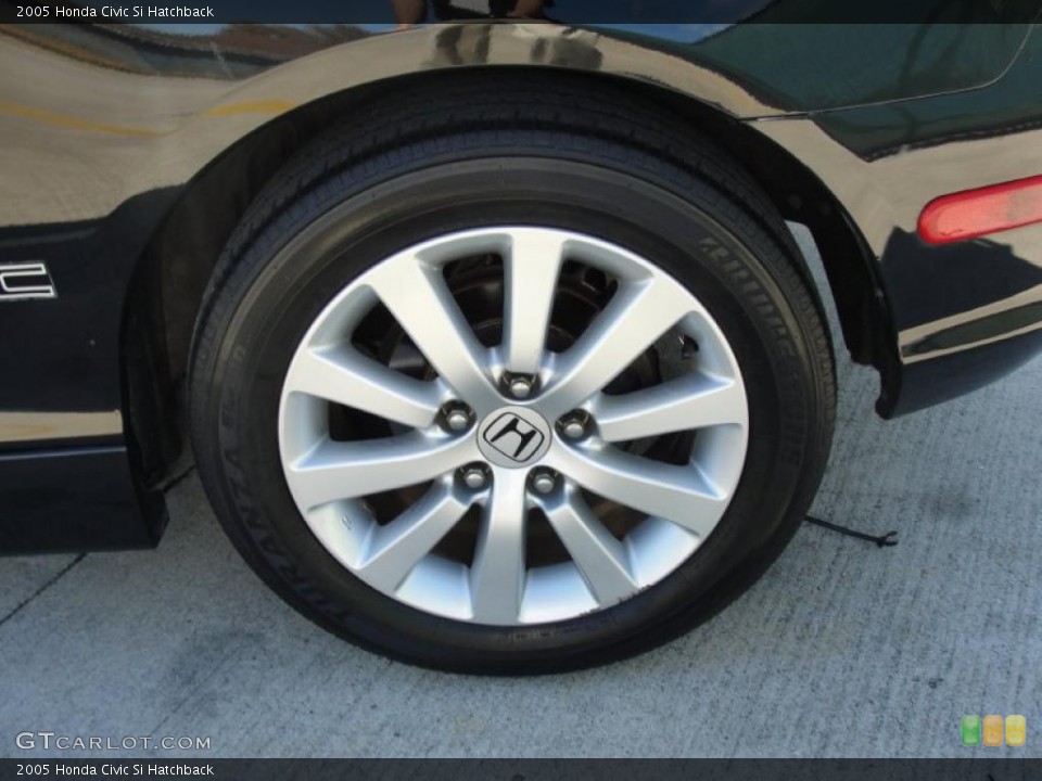 2005 Honda Civic Si Hatchback Wheel and Tire Photo #44077328