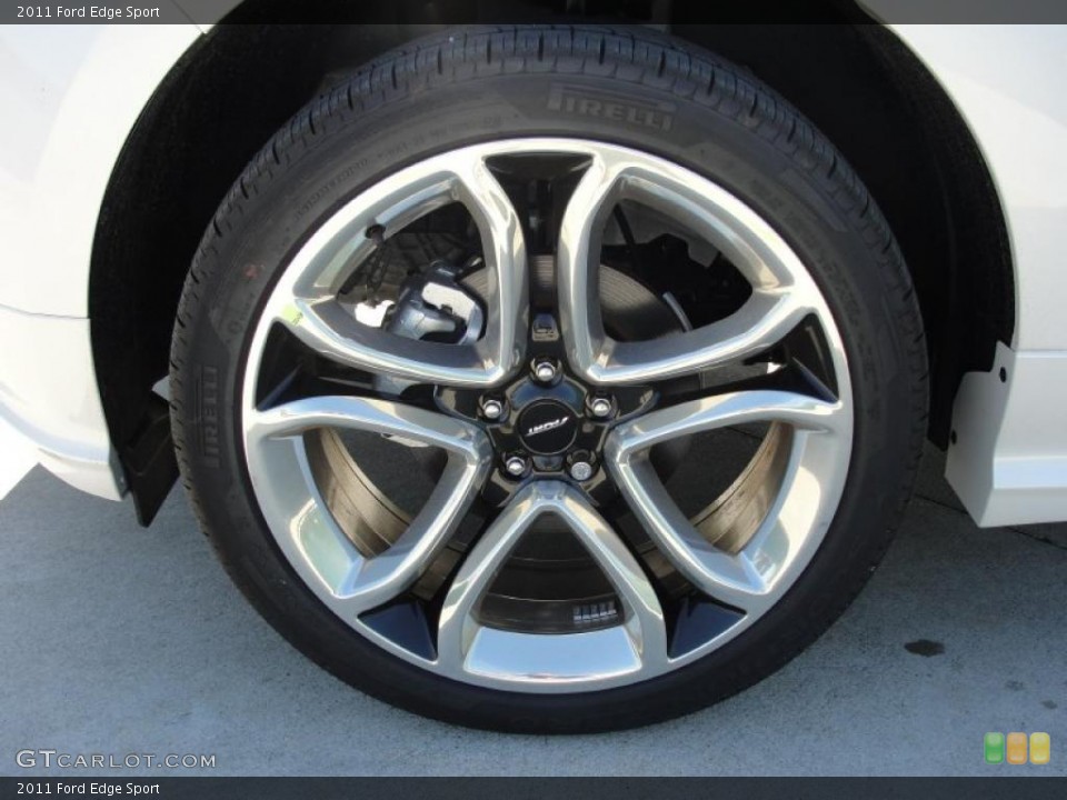 2011 Ford Edge Sport Wheel and Tire Photo #44090320