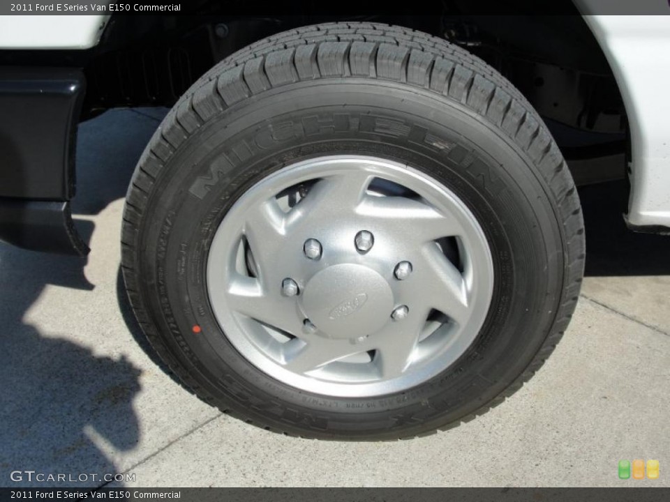 2011 Ford E Series Van E150 Commercial Wheel and Tire Photo #44091792