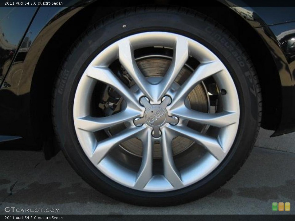 2011 Audi S4 3.0 quattro Sedan Wheel and Tire Photo #44121438