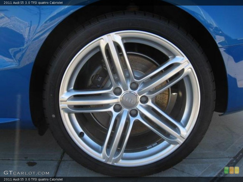 2011 Audi S5 3.0 TFSI quattro Cabriolet Wheel and Tire Photo #44122086