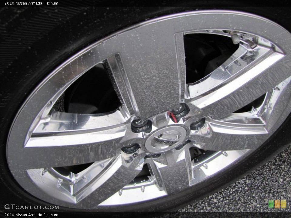 2010 Nissan Armada Platinum Wheel and Tire Photo #44123057