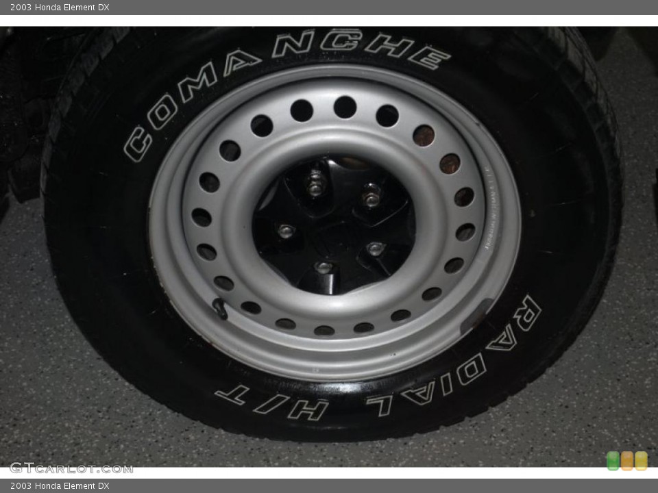 2003 Honda Element Wheels and Tires