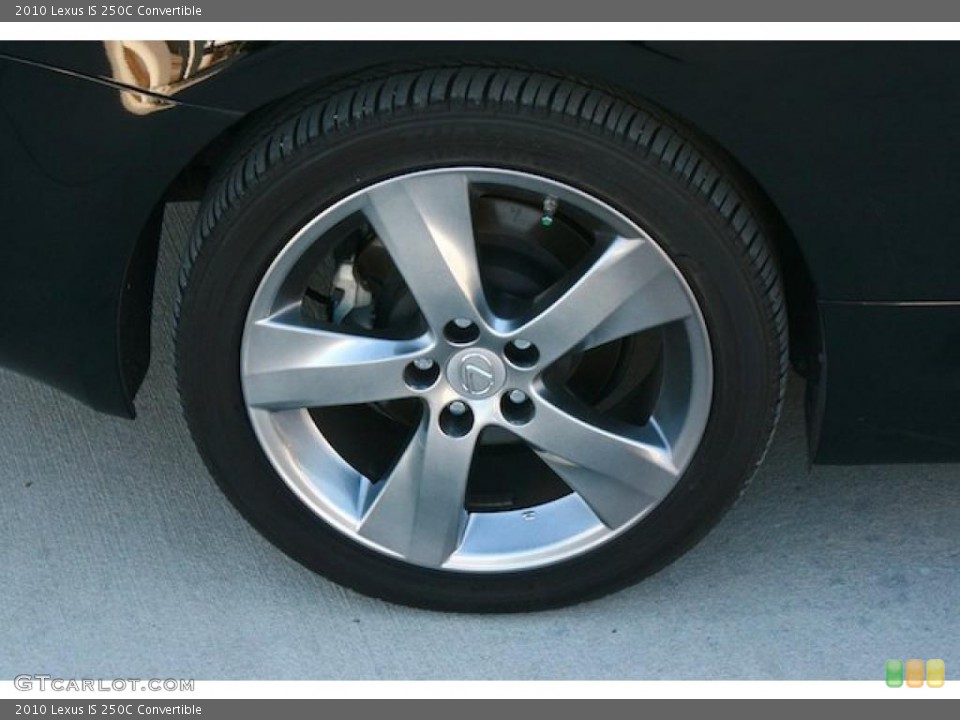 2010 Lexus IS 250C Convertible Wheel and Tire Photo #44138339