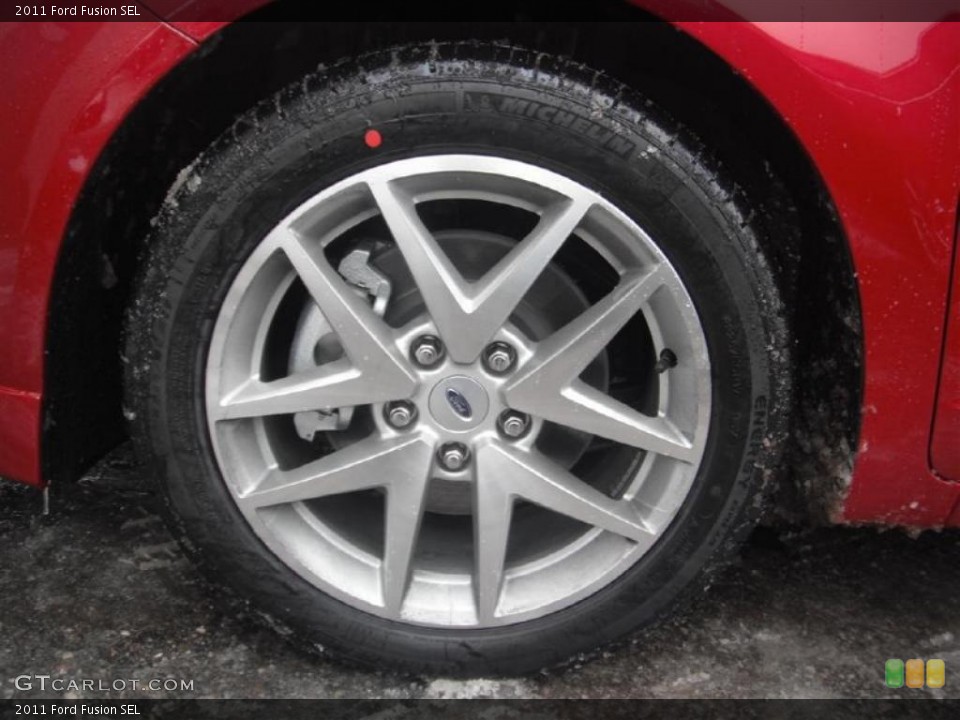 2011 Ford Fusion SEL Wheel and Tire Photo #44141510
